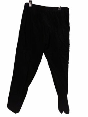 Women's Unbranded Black Corduroy Trousers Plus Size 2X